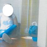 La imagen que envió la joven a su familia para simular el secuestro