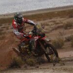 El piloto español Joan Barreda Bort conduce su motocicleta Honda