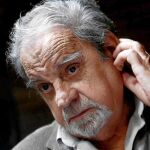 Juan Marsé, ayer, durante la presentación del nuevo libro