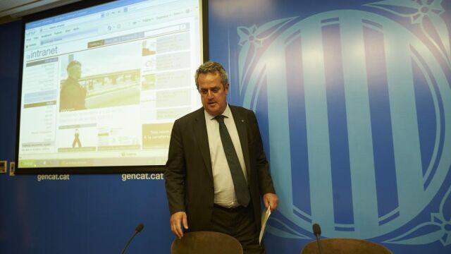 El conseller de Interior de la Generalitat, Joaquim Forn