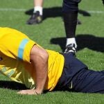 Alexis Sánchez pide paso en el once del Barcelona