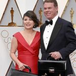 Martha Ruiz y Brian Cullinan, a su llegada a la gala