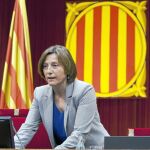 La presidenta del Parlament, Carme Forcadell