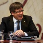 El presidente de la Generalitat, Carles Puigdemont