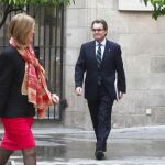 Artur Mas e Irene Rigau, en una imagen de archivo