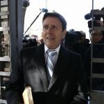 Eufemiano Fuentes, a su llegada hoy a la última sesión del juicio de la operación Puerto