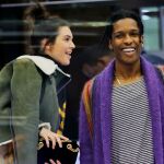 Kendall Jenner y A$AP Rocky en una imagen reciente