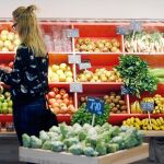 Productos ecológicos en una frutería de Valencia. Siguen siendo más caros puesto que su producción es menor