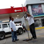 Estación de servicio de PDVSA, en Caracas