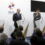 Rueda de prensa de los ministros de Economía y Finanzas de la UE en la Valeta