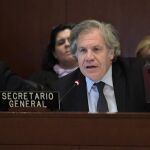 El secretario general de la Organización de Estados Americanos (OEA), Luis Almagro