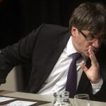 El presidente catalán, Carles Puigdemont, el pasado día 17