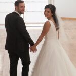 Jennifer García Scintu, en una foto de su boda