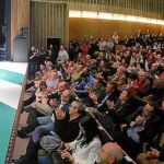 Susana Díaz llenó el Teatro Romero San Juan