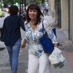 La presidenta del PSOE, Micaela Navarro