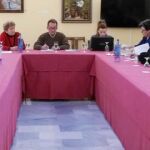 Un momento de la reunión que celebró ayer en Córdoba la Confederación Andaluza por la Legalización Urbanística (CALU)