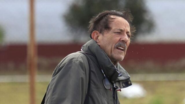 El exalcalde de Marbella Julián Muñoz, a su llegada al Centro de Inserción Social (CIS) de Algeciras (Cádiz)