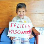 Fabricio, uno de los niños que vive en Hogar Nazaret