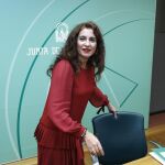 La consejera de Hacienda, María Jesús Montero, ayer