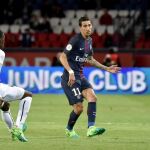 Angel Di Maria en un partido el pasado fin de semana