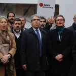 Francesc Homs y su delegación soberanista contan L'Estaca frente al Supremo