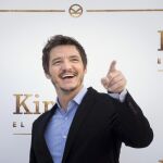 Pedro Pascal  durante la presentaci&oacute;n yer en Madrid de "Kingsman: El c&iacute;rculo dorado"