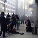 Explosión en el metro del barrio europeo