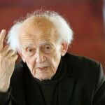 El sociólogo polaco Zygmunt Bauman, en un acto en Barcelona en 2013.