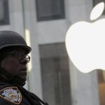 La sede de Apple en Nueva York, hace unos días