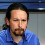El dirigente de Podemos, Pablo Iglesias