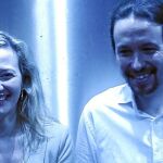 La jueza Victoria Rosell, ahora diputada por Podemos, y Pablo Iglesias en una imagen de archivo