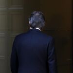 El presidente de la Generalitat en funciones, Artur Mas, a su llegada a la reunión semanal del gobierno catalán el pasado 29 de diciembre