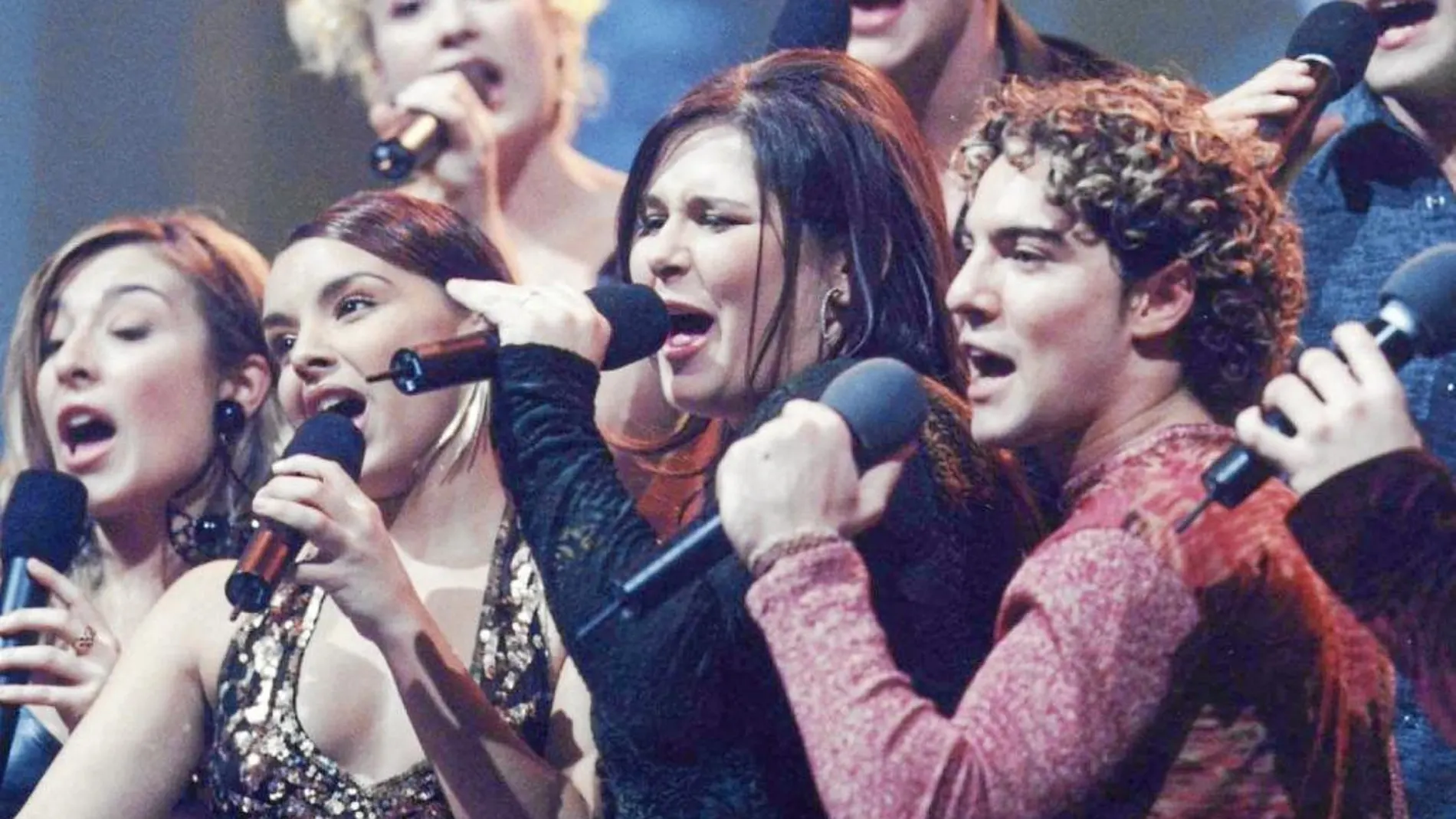 Los protagonistas de la primera edición de «Operación Triunfo»