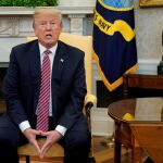 Donald Trump en el despacho oval de la Casa Blanca/Reuters