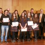 El consejero de Educación, Fernando Rey, asiste a la entrega de Premios del Concurso «Las Matemáticas del Planeta»