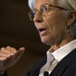 La directora gerente del Fondo Monetario Internacional (FMI), Christine Lagarde