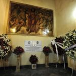 Capilla del Santuario de Los Gitanos donde están depositadas las cenizas de la Duquesa de Alba