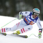 El austríaco Vincent Kriechmay durante la prueba celebrada en Beaver Creek