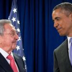 Barack Obama y Raúl Castro el pasado mes de septiembre en la sede de la ONU.