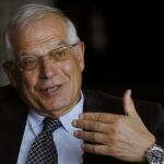 El expresidente del Parlamento Europeo y exministro socialista Josep Borrell