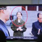 Kim Yo Jong, en una imagen de la televisión surcoreana de noviembre de 2014