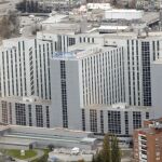 Vista aérea del Hospital Ramón y Cajal.