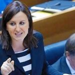 La portavoz adjunta del Parido Popular en Les Corts, Maria José Catalá, durante una intervención