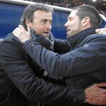 Luis Enrique y Simeone.
