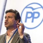Biel Company, durante la presentación de su candidatura