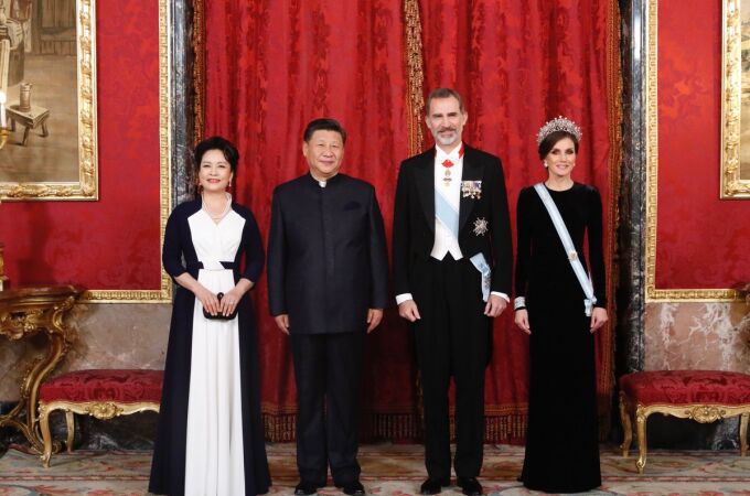 Los Reyes de España reciben al presidente de China, Xi Jinping/Efe Los Reyes de España reciben al presidente de China, Xi Jinping/Efe