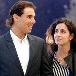 Rafa Nadal y María Perelló