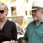 Escena del rodaje de "Julieta"de Pedro Almodóvar
