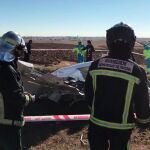 Mueren la instructora y el alumno al estrellarse una avioneta en Quijorna (Madrid)