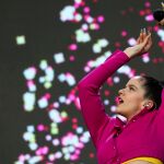 Rosalía, en un concierto